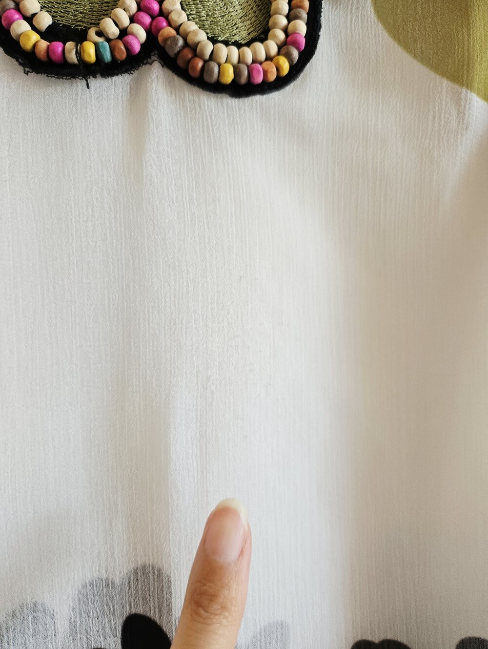 DESIGUAL BY CHRISTIAN LACROIX | US M/L Beaded Mini Dress | multicolour - Picture 4 of 8